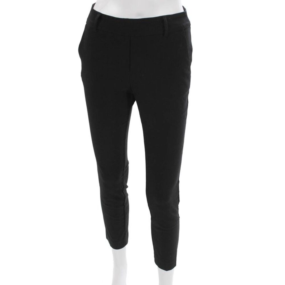 iltm Womens Ankle Pants Black Rayon Petite Size XS